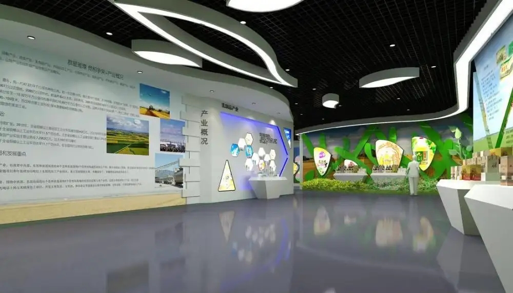 展廳布局擺設的幾種形態(tài)